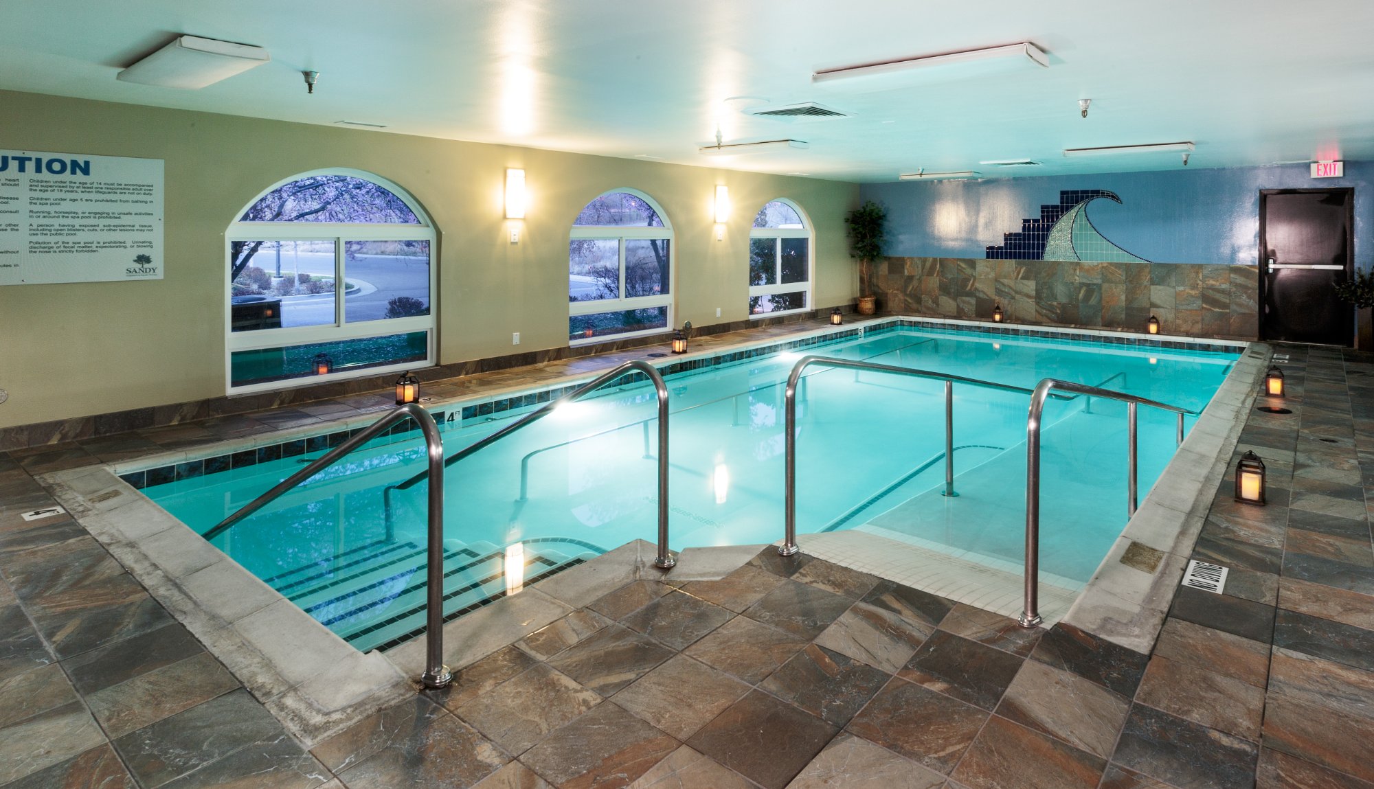 Sandy Health therapeutic swimming pool